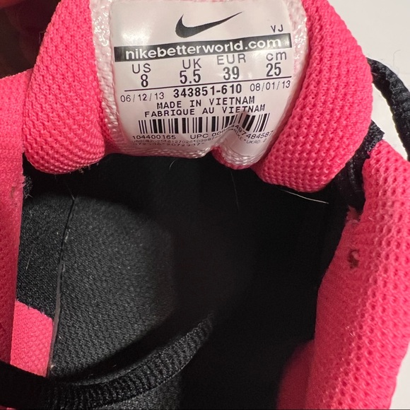 Nike Air Max Torch 4 'Digital Pink' Pink/Black Women's Size 8 - Picture 10 of 10